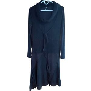 Izabel Black Sweater Dress